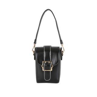Buckle Flap Long Shoulder Bag