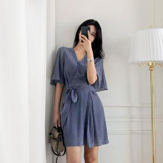 Wrap-front Playsuit