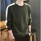 Long-sleeve Round-neck Sweatshirt