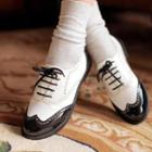 Two-tone Wingtip Patent Oxfords
