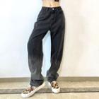 Gradient Straight Jeans