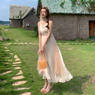 Mesh Maxi Sundress