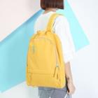 Chinese Characters Canvas Backpack