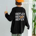 Reflex Letter Oversized T-shirt