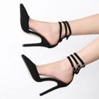 Pointed Strappy High Heel Sandals