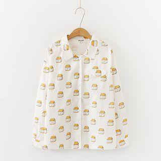 Milk Print Shirt