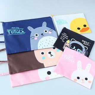 Animal Canvas Pouch