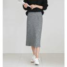 M Lange Knit H-line Long Skirt