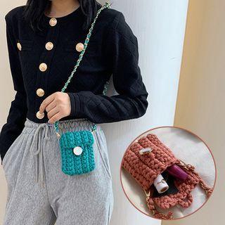 Mini Crochet Crossbody Bag