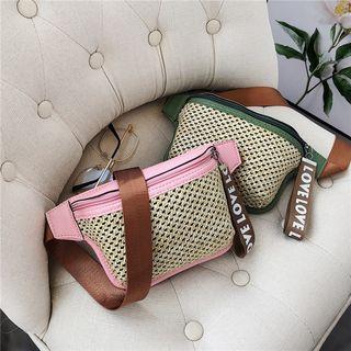 Straw Sling Bag