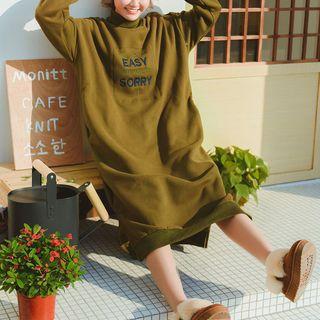 Mock Neck Long Sweatshirt