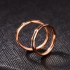 18k Rose Gold Plated Ring