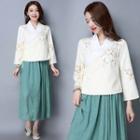 Embroidered Chinese Top
