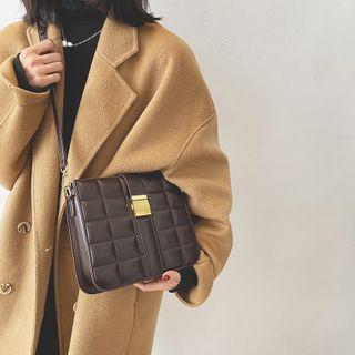 Argyle Flap Crossbody Bag