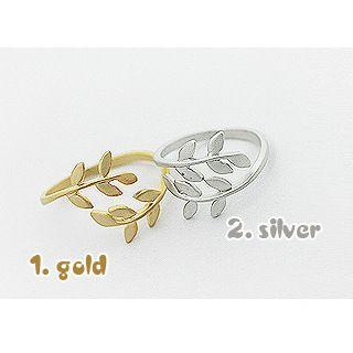 Alloy Branches Open Ring