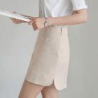 H-line Mini Skirt