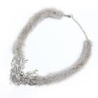 Gorgeous Snow Deer Necklace One Size