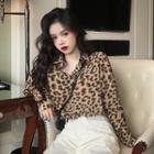 Leopard Shirt Leopard - Brown - One Size