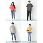 Couple Loose-fit T-shirt In 20 Colors