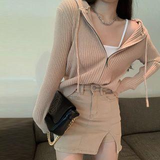 Camisole Top / Hooded Zip Cardigan / Pencil Skirt