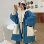Hooded Fleece Padded Coat