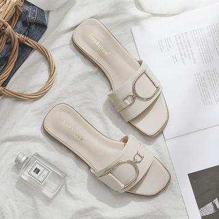 Buckled Open Toe Sandals