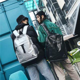 Woven Zip Backpack