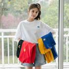 Short-sleeve Weather Print T-shirt