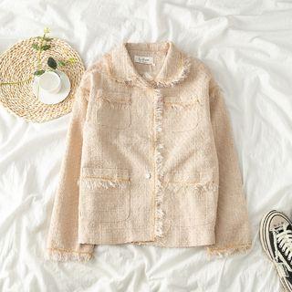 Fringed Cropped Jacket