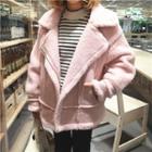 Fleece-lined Lace Coat