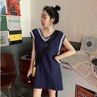 Sleeveless Tank Top Blue - One Size