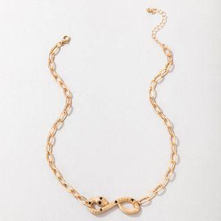 Snake Choker 20168 - 1pc - Gold - One Size