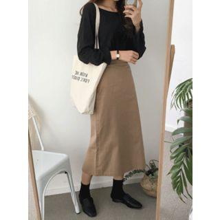Cotton Long Skirt