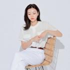 Round-neck Flap-pocket Shirt