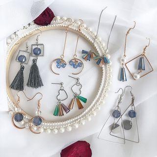 Faux Crystal / Faux Pearl Dangle Earring (various Designs)