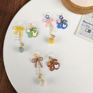 Animal Asymmetrical Alloy Dangle Earring (various Designs)