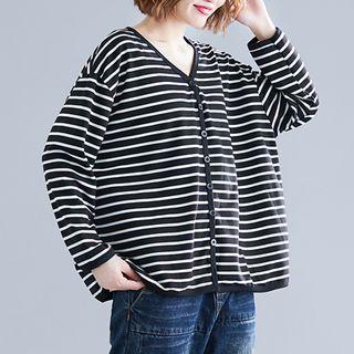 Striped Light Jacket Stripes - Black - One Size