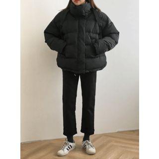 Brushed Fleece-lined Straight-cut Pants