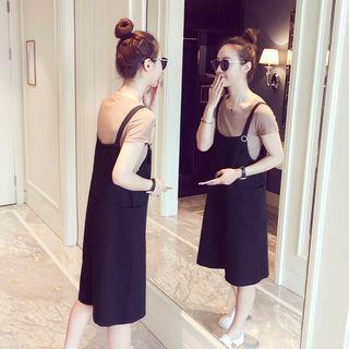 Set: Short-sleeve T-shirt + Wide Leg Jumper Shorts