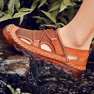 Perforated Panel Sandals