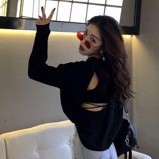 Open Back Light Hoodie