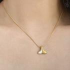 Mermaid Tail Necklace Gold - One Size