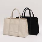 Stitched Canvas Large Tote
