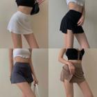 High-waist Sports Mini Skirt