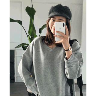 Wool Blend Knit Cap