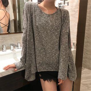Camisole Top / Open Back Long-sleeve Top