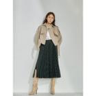 Belted Woolen Trench Jacket