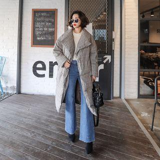 Open-front Padded Midi Jacket (2 Designs)