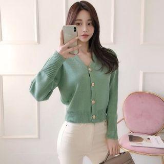 V-neck Pastel Cardigan