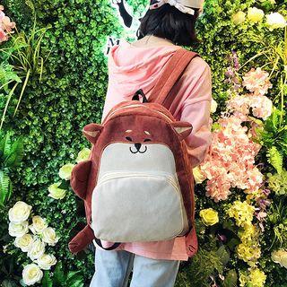 Corduroy Cartoon Backpack